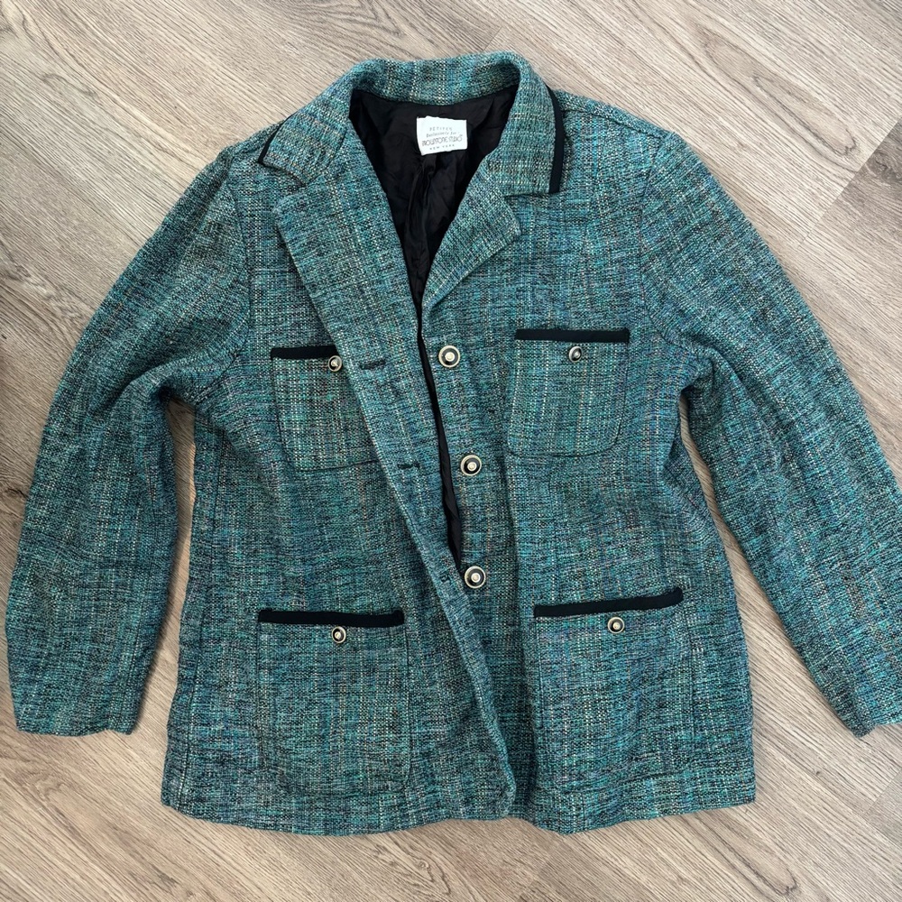 Petites Brownstone Studio NY Tweed Blazer, Suit Jacket